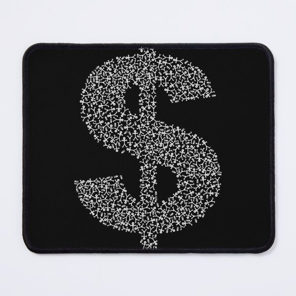 Item preview, Dollar People Icon 2007 Black And White designed and sold by ThisisnotmeArt.