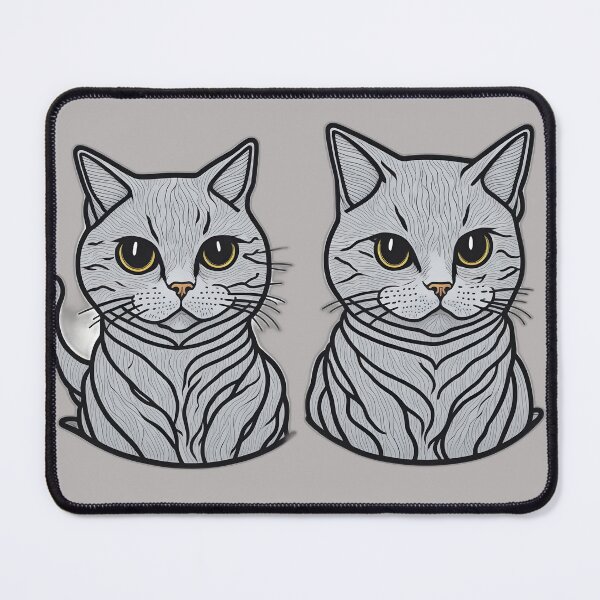 Item preview, Sneaky Feline Appeal: Captivating Smirk Artwork designed and sold by FashionRex.