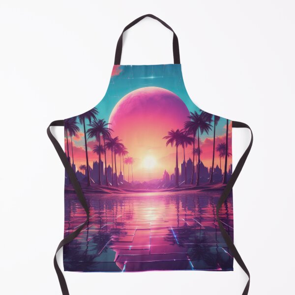 Item preview, Synthwave dreamscape - 80s vaporwave aesthetic designed and sold by AeonAcademy.