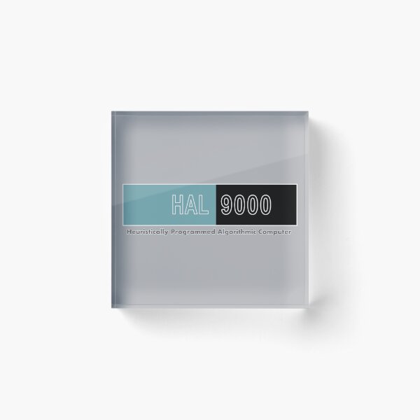 HAL 9000 - Inspired by 2001 : A Space Odyssey Acrylic Block