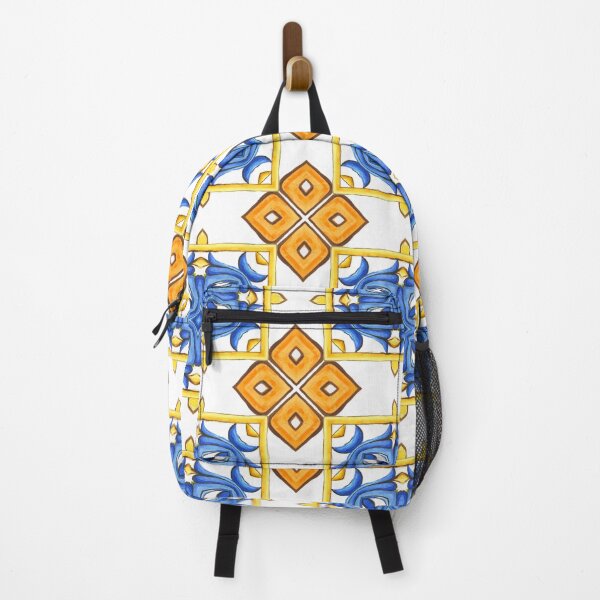 Item preview, Summer,blue tiles,mosaic,Sicilian style, pattern designed and sold by MariaMarinova.