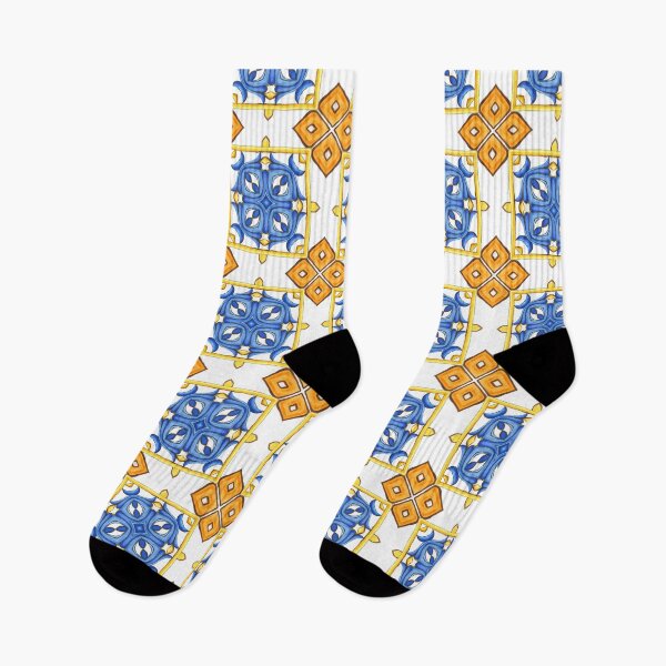Item preview, Summer,blue tiles,mosaic,Sicilian style, pattern  designed and sold by MariaMarinova.