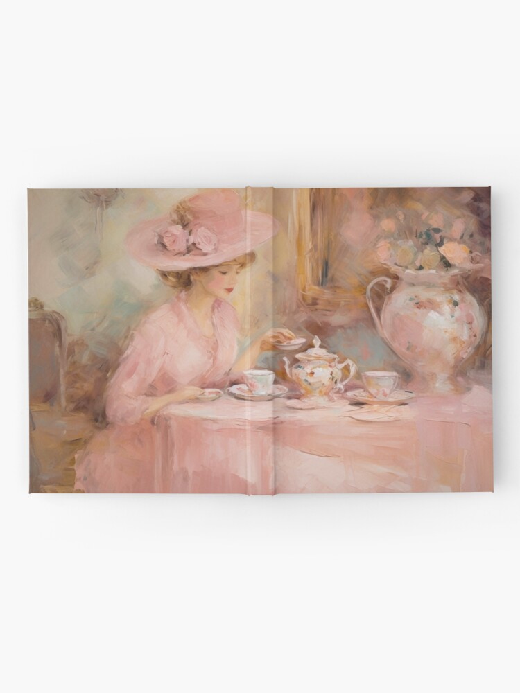 Coquette aesthetic vintage painting of a languid woman | Poster