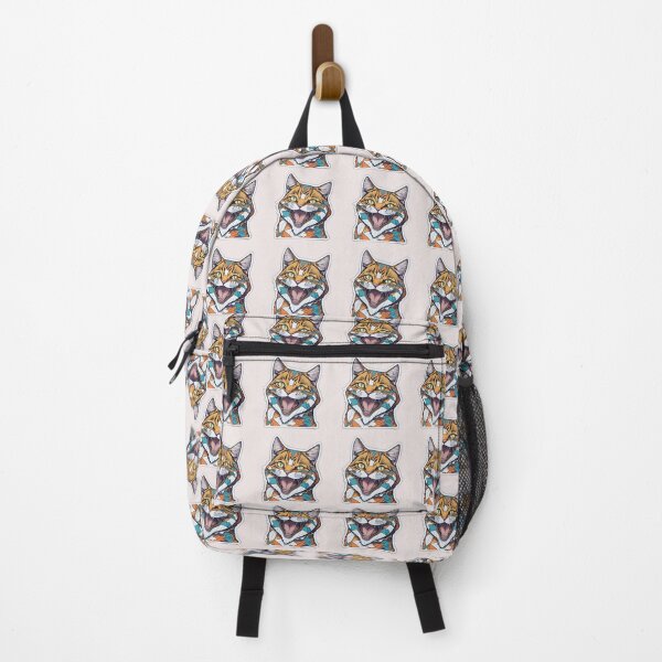 Item preview, Whiskered Misdirection: Curious Cat Smirking designed and sold by FashionRex.