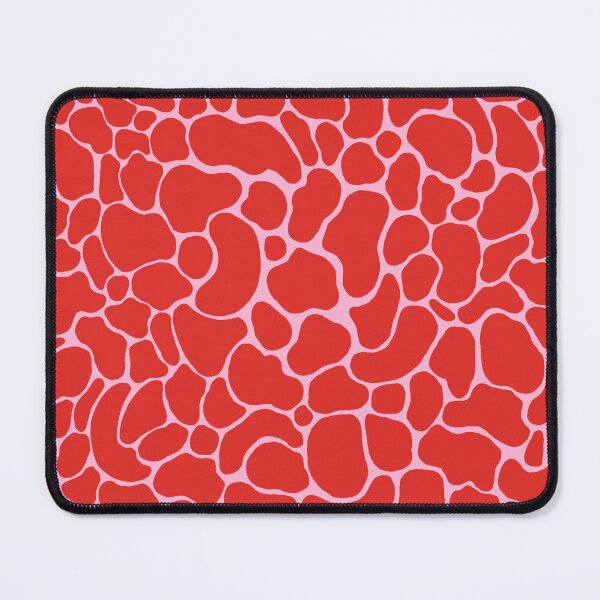 Item preview, Pink and Red Cow Pattern designed and sold by Createjam.
