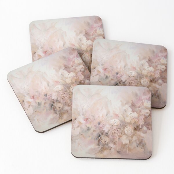 Item preview, Coquette aesthetic vintage painting of pink bouquet of flowers designed and sold by Coquette Art.