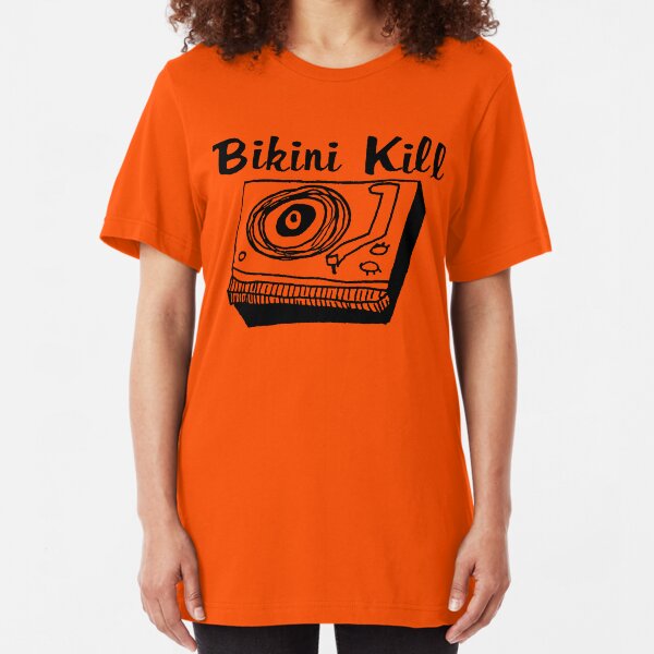 Bikini Kill Riot Grrrl Slim Fit T-Shirt