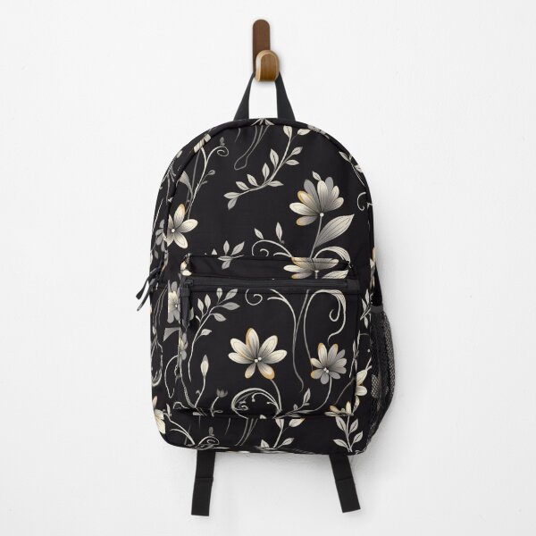Item preview, Black and White Floral designed and sold by Diana Sénèque.