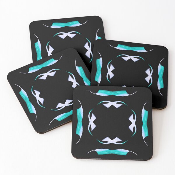 Item preview, pattern of blue figures designed and sold by Meo Design.