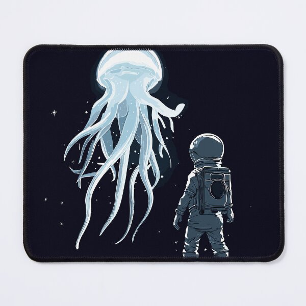 Item preview, Astronaut and Jellyfish designed and sold by TomFrontierArt.