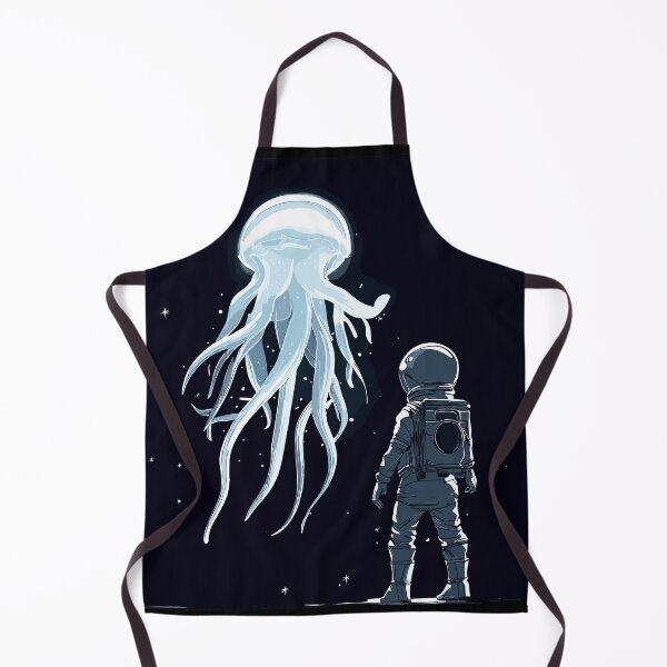 Item preview, Astronaut and Jellyfish designed and sold by TomFrontierArt.