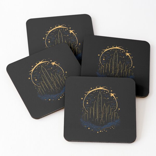 Item preview, Starry Night Cityscape designed and sold by MoxieVibe.