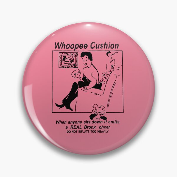 Item preview, Original retro Whoopee Cushion artwork Bronx Cheer Whoopy joke shop designed and sold by w1ckerman.