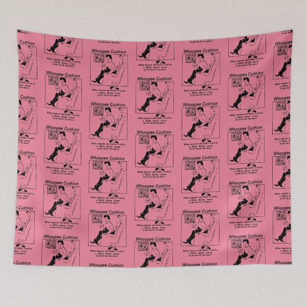 Item preview, Original retro Whoopee Cushion artwork Bronx Cheer Whoopy joke shop designed and sold by w1ckerman.