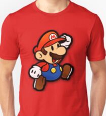 Benutzerdefinierte Papier Mario Shirt Unisex T-Shirt