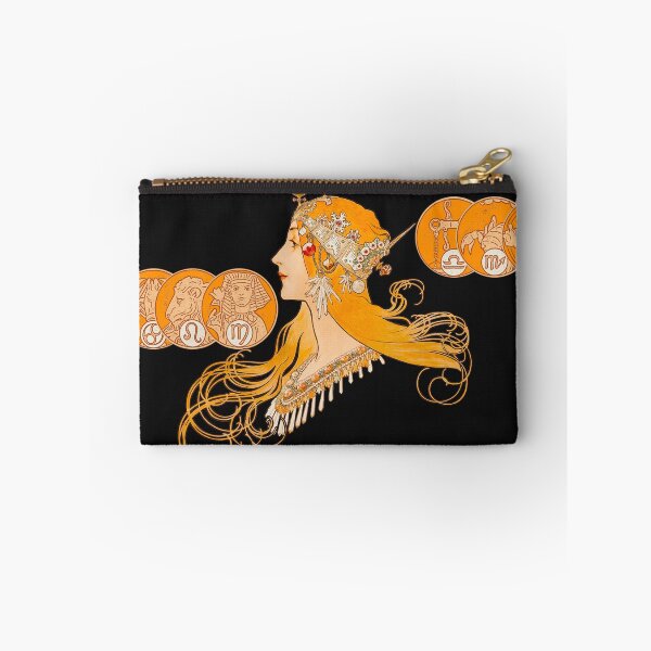 Item preview, HD. Zodiac, by Alphonse Mucha (zodiac signs version) HIGH DEFINITION designed and sold by MINDTHECHERRY.