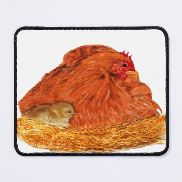 Item preview, Hen and chick on nest designed and sold by Aithlin123.