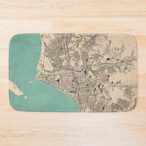 Item preview, Lima City Map of Peru - Vintage designed and sold by deMAP.