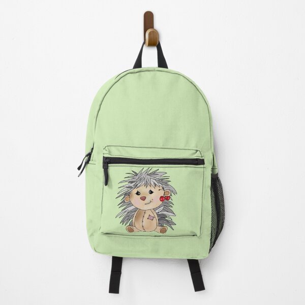 Item preview, hedgehog with cherries designed and sold by Blumchen.