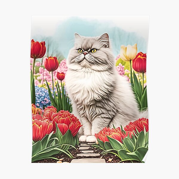 Persian Cat Police Officer' Poster by Stonemask