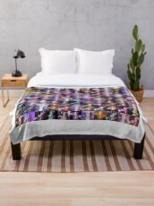 glitche Throw Blanket