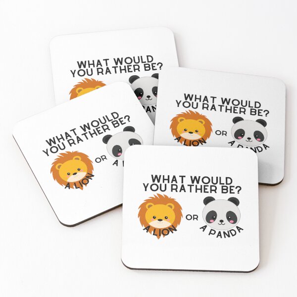 Item preview, Lion or Panda designed and sold by DigitalRedesign.