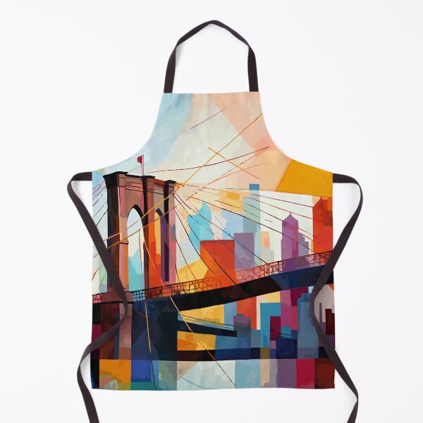 Item preview, Brooklyn Bridge in New York Abstract Art - United States designed and sold by ArsUrbis.