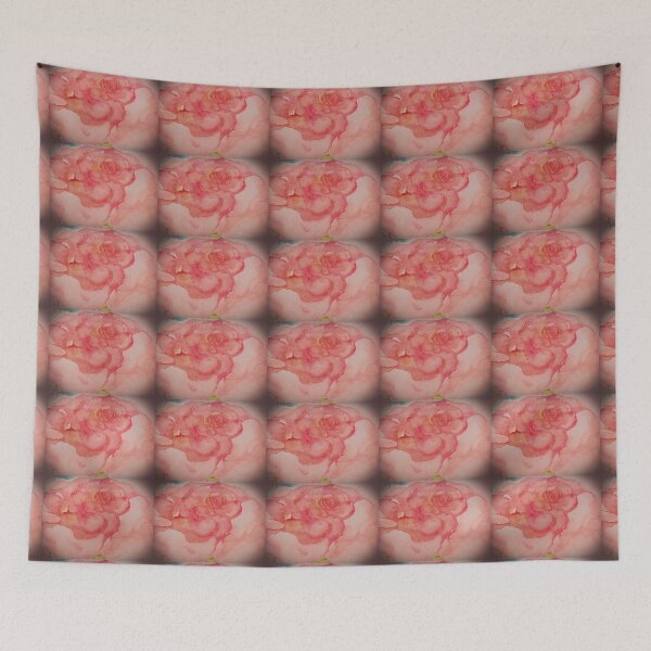 Item preview, Large Abstract Pink Rose - Watercolor designed and sold by LkateMc.