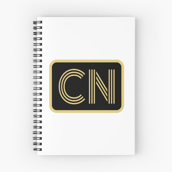 Artikelvorschau, CN-Initialen goldene geometrische Buchstaben entworfen und verkauft von Jeallan Designs.