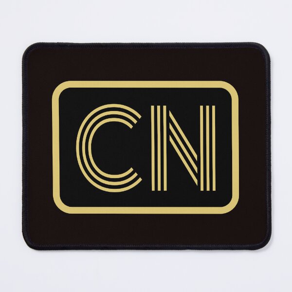 Item preview, CN Initials Gold Geometric Letters designed and sold by Jeallan Designs.