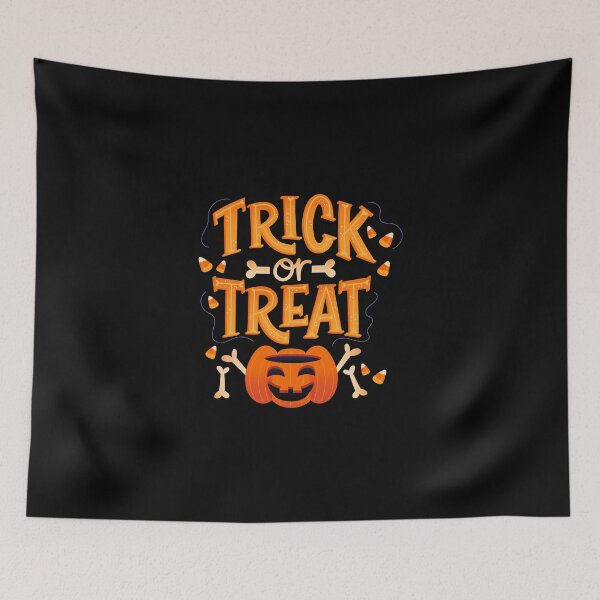 Item preview, vintage lettering trick treat designed and sold by masinibobus.