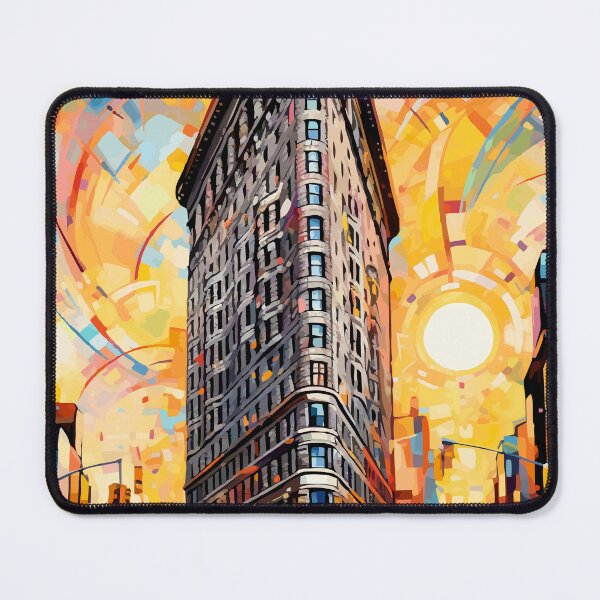 Item preview, Flatiron Building in New York Abstract Art - United States designed and sold by ArsUrbis.