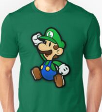 Custom Paper Mario Luigi Shirt Unisex T-Shirt