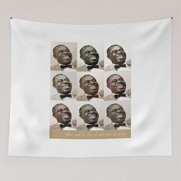 Item preview,  Louis Armstrong You Got To Love To Be Able To Play designed and sold by Sylvanny.