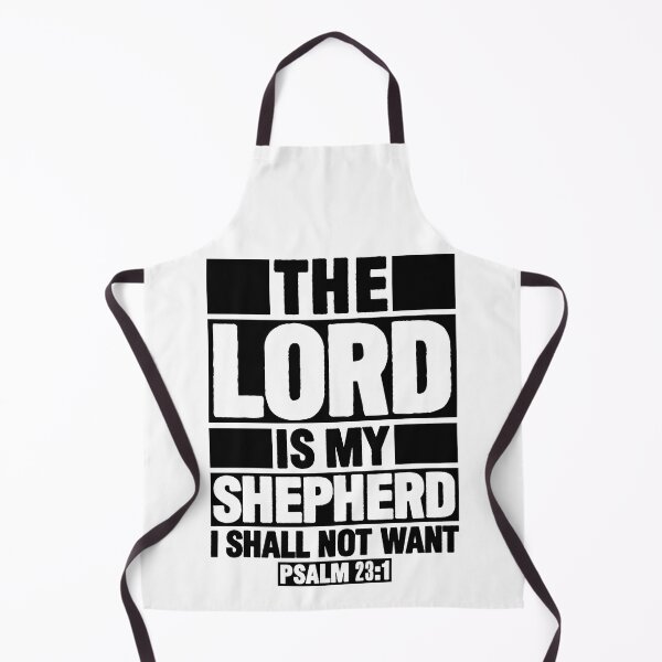 Artikelvorschau, Psalm 23:1 Der Herr ist mein Hirte entworfen und verkauft von plushism.