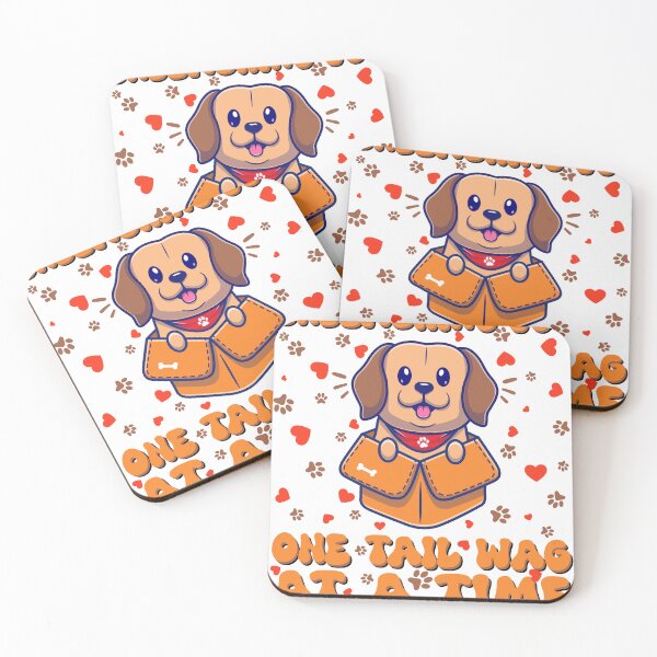 Item preview, Funny Labrador Retrievers Dogs Unleashing Joy, One Tail Wag at a Time designed and sold by Salmaniix.
