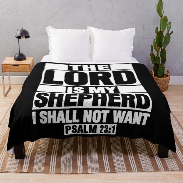 Item preview, Psalm 23:1 The Lord Is My Shepherd designed and sold by plushism.