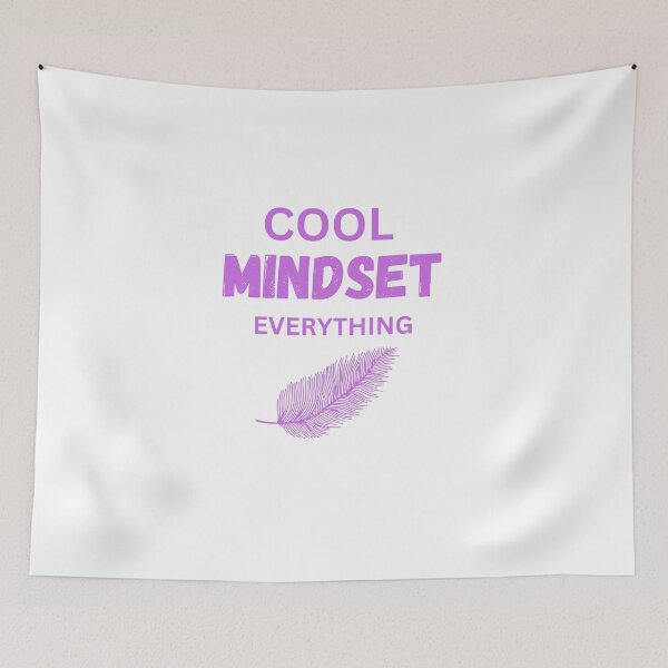 Item preview, cool mindset is everything classic white t shirt designed and sold by sangram9337.