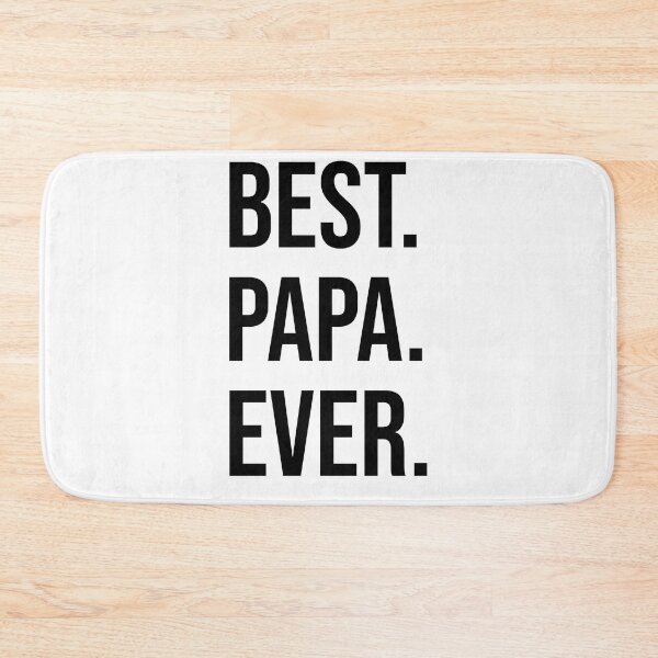 Item preview, best papa ever t-shirt | best papa ever poster | minimalistic poater of best papa  designed and sold by KARTICK DUTTA.