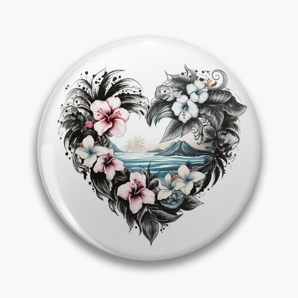 Item preview, Amo Hawaii en tatuaje designed and sold by Vies-Infinies.