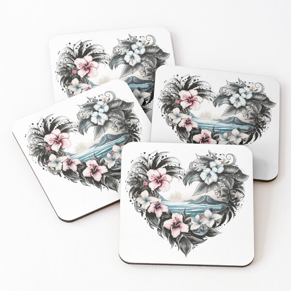 Item preview, Amo Hawaii en tatuaje designed and sold by Vies-Infinies.