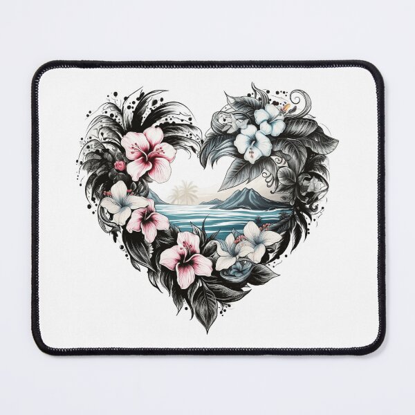 Item preview, I love Hawaï tattoos designed and sold by Vies-Infinies.