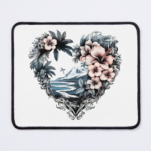 Item preview, I love Hawaï & tattoos designed and sold by Vies-Infinies.