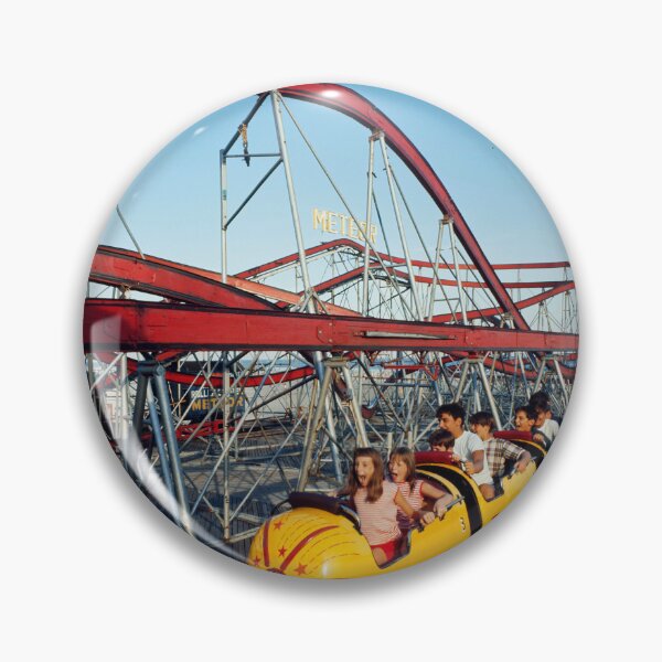 Item preview, Meteor Roller Coaster Ride from the 1960s located on Sportland Pier in Wildwood, NJ designed and sold by aladdincolor.