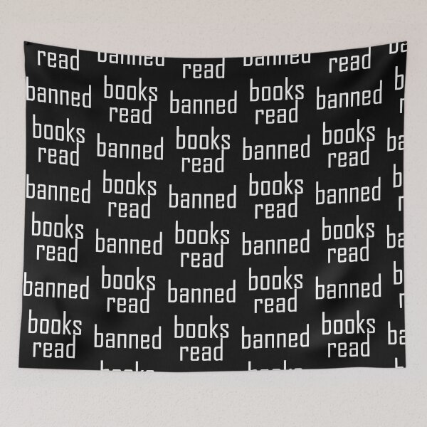 Item preview, read banned books designed and sold by PetuniaaaTees.