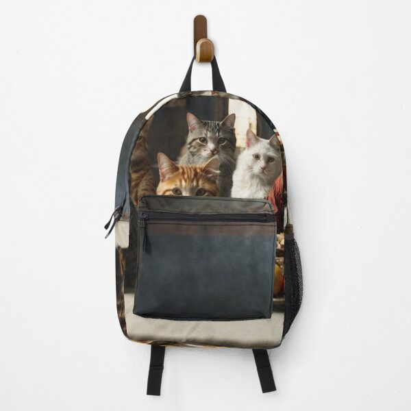 Item preview, Purrfect Last Supper - Cats Gathered for a Divine Feast designed and sold by sadsapiens.