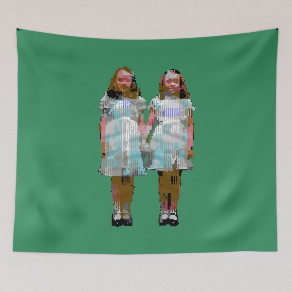 Item preview, The Grady Twins - C64 Hi-Res designed and sold by Pieces of 8-bit.