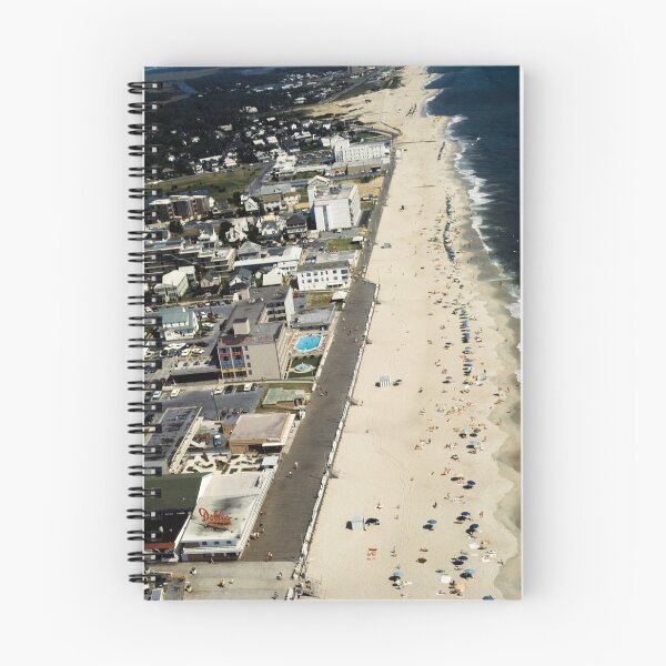 Item preview, Rehoboth Beach Delaware's Beach & Boardwalk 1960s Airview  designed and sold by aladdincolor.