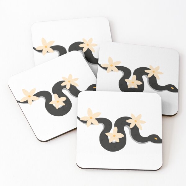 Item preview, Black Flower Snake  designed and sold by ChristinaRWashi.
