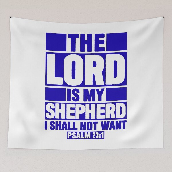 Item preview, Psalm 23:1 The Lord Is My Shepherd designed and sold by plushism.
